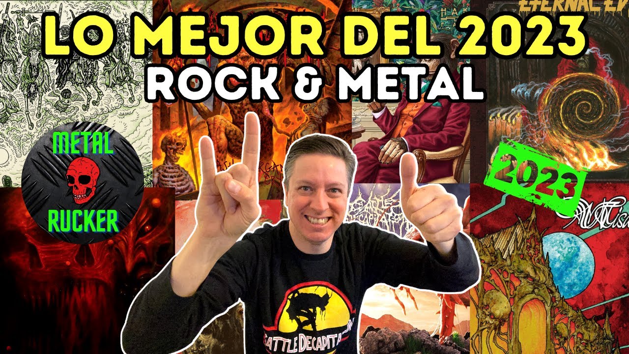 Top 15 MEJORES álbumes de ROCK y METAL de 2023 según METAL RUCKER