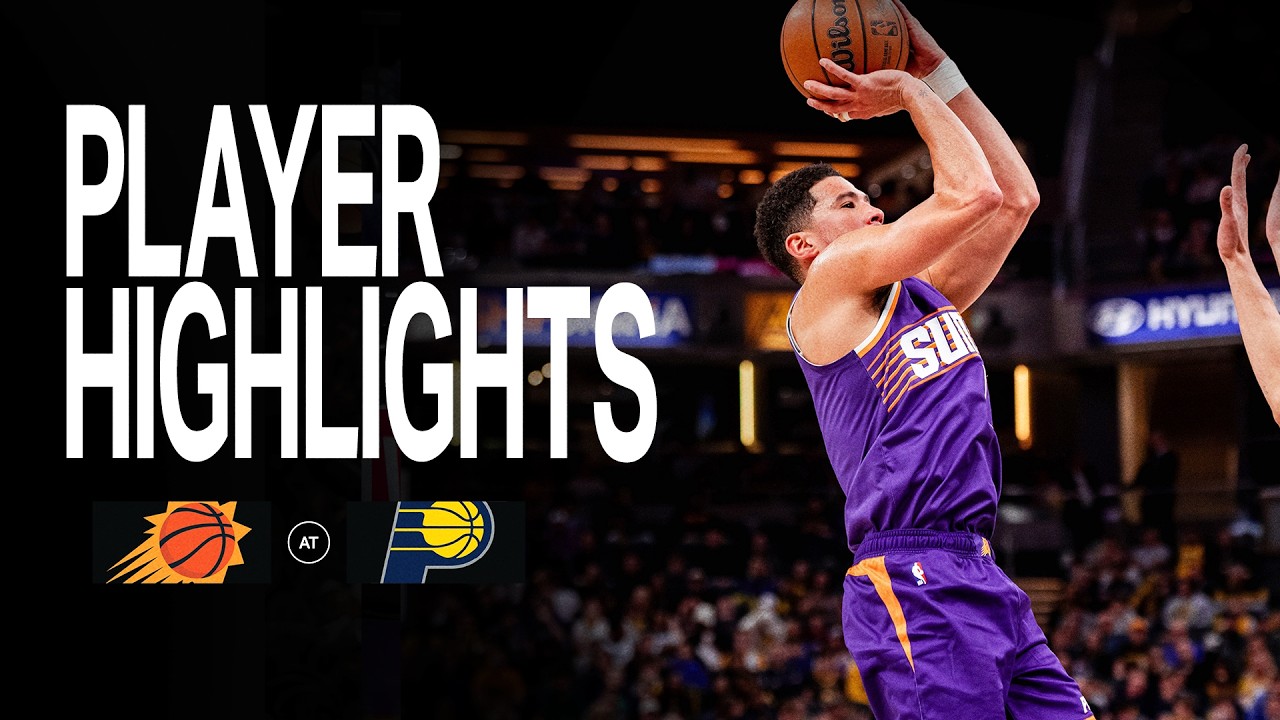 Devin Booker with season-high 43 PTS vs Indiana Pacers | Phoenix Suns Player Highlights 3-12-26