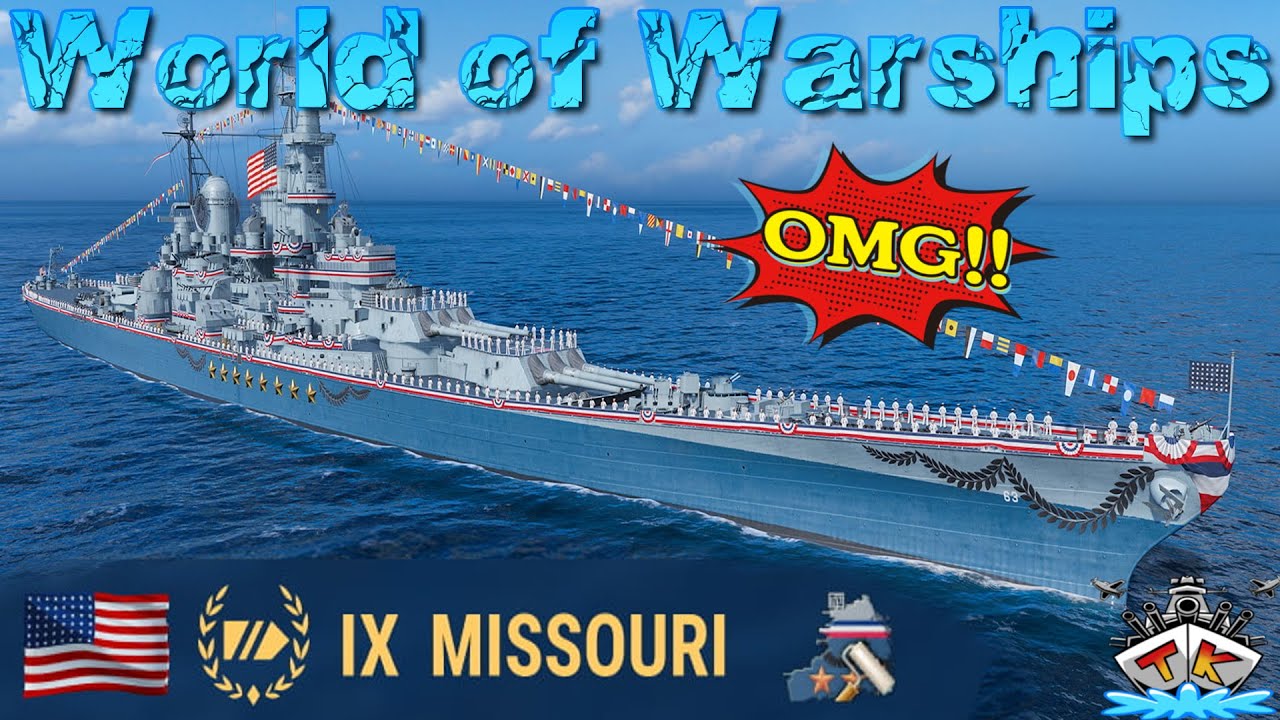 Missouri die Geldmaschine vs. 1. Insel = Facepalm... ⚓️ in World of Warships 🚢