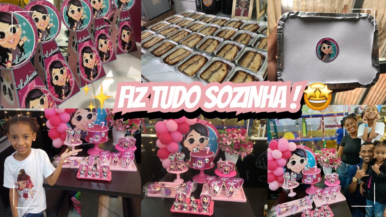 Comecei os Preparativos da Festa de 7 anos da Minha Filha 👧🏻🎂 | Festa da Luluca ( Gastando Pouco ) ✨