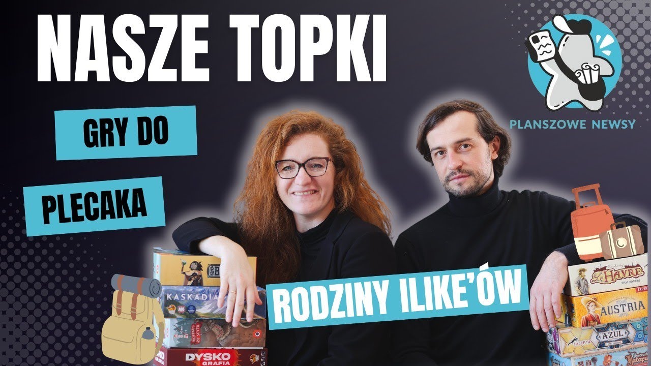 TOP10 gier na podróż wg Rodzinki Ilike'ów || Topki Widzów #6