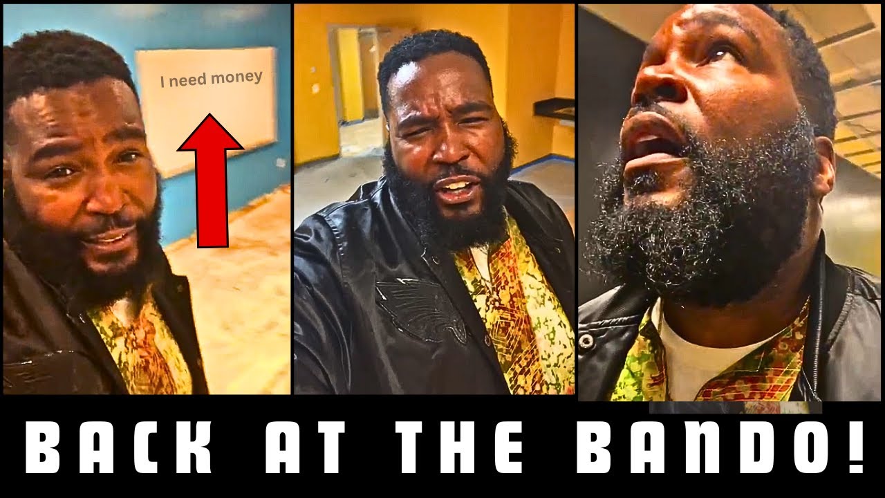 Umar Johnson Struggle Streams At The FDMG TRAP BANDOS ~ That Money Got Low
