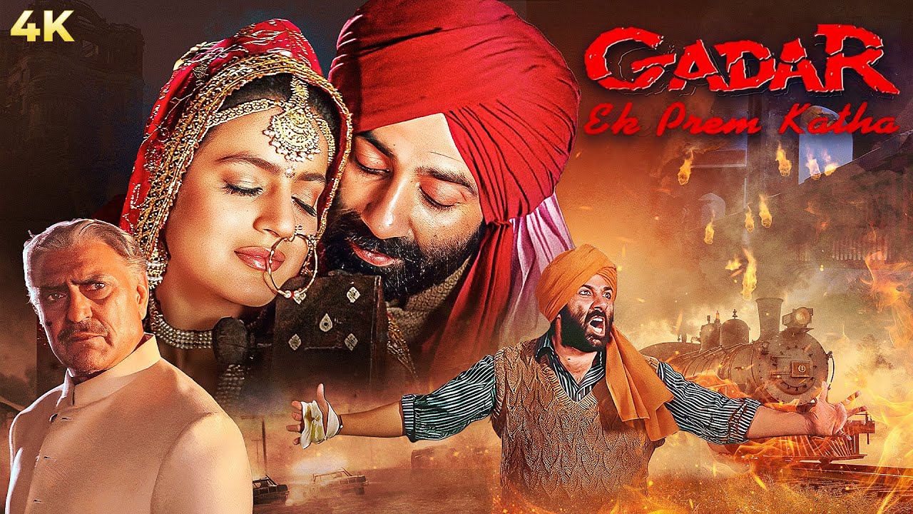 Gadar : Ek Prem Katha (2001) Full Movie (4K) Sunny Deol & Ameesha Patel | Amrish Puri | Bollywood