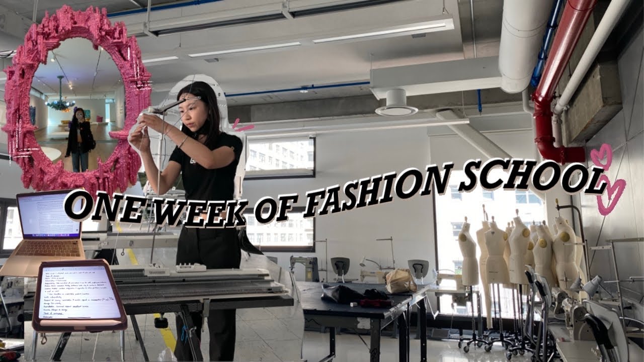 a week of fashion school | new beginnings & exploration, NYC Parsons fashion school vlog