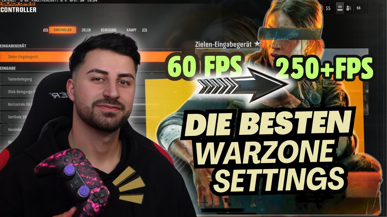 Das sind DIE BESTEN EINSTELLUNGEN in WARZONE!! (CONTROLLER,PC)