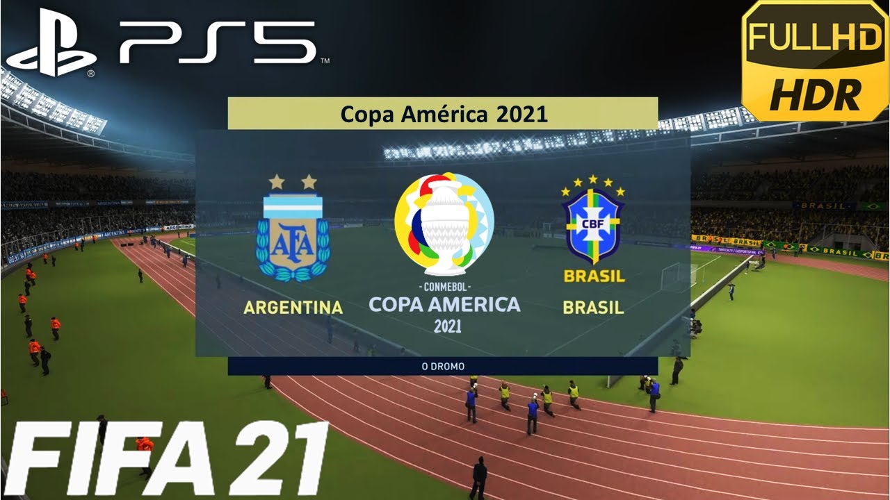 FIFA 21 PS5 | Argentina vs Brasil | Copa América FINAL | 1080p60fps HDR | Español Latino