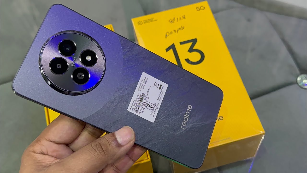 Realme 13 5G Dark Purple Unboxing, First impressions & Review 🔥 | Realme 13 5G Price, Spec & More