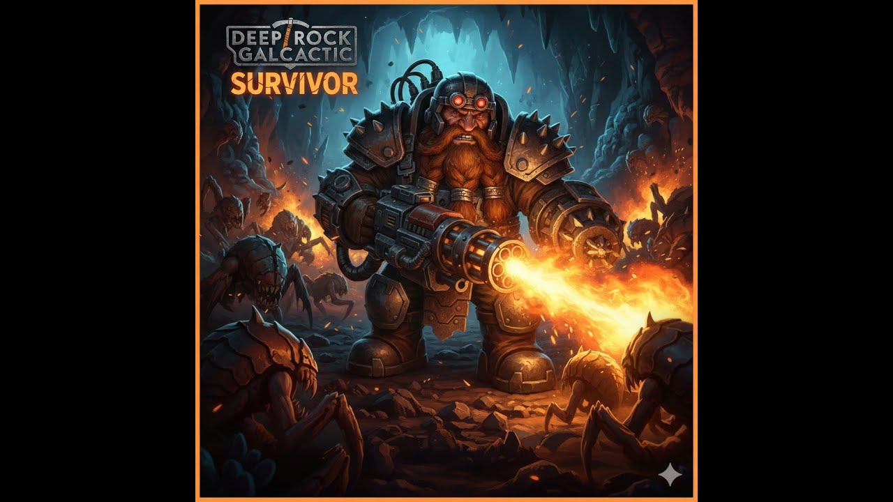 Lets Play Deep Rock Galactic Survivor - episode 1