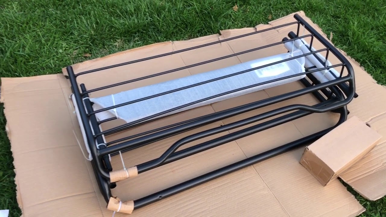 Unpacking Reese Explore Steel RoofTop Basket Installation
