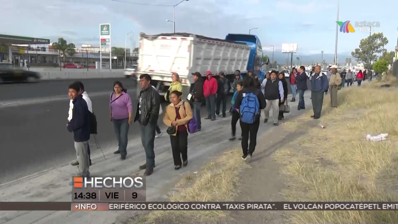 Operativo y largas filas en Periférico