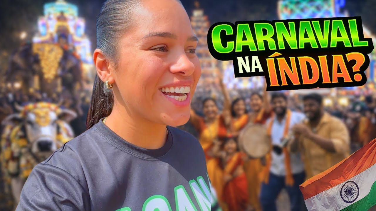 CARNAVAL NA ÍNDIA? VOCÊ NÃO VAI ACREDITAR NISSO! 🇮🇳