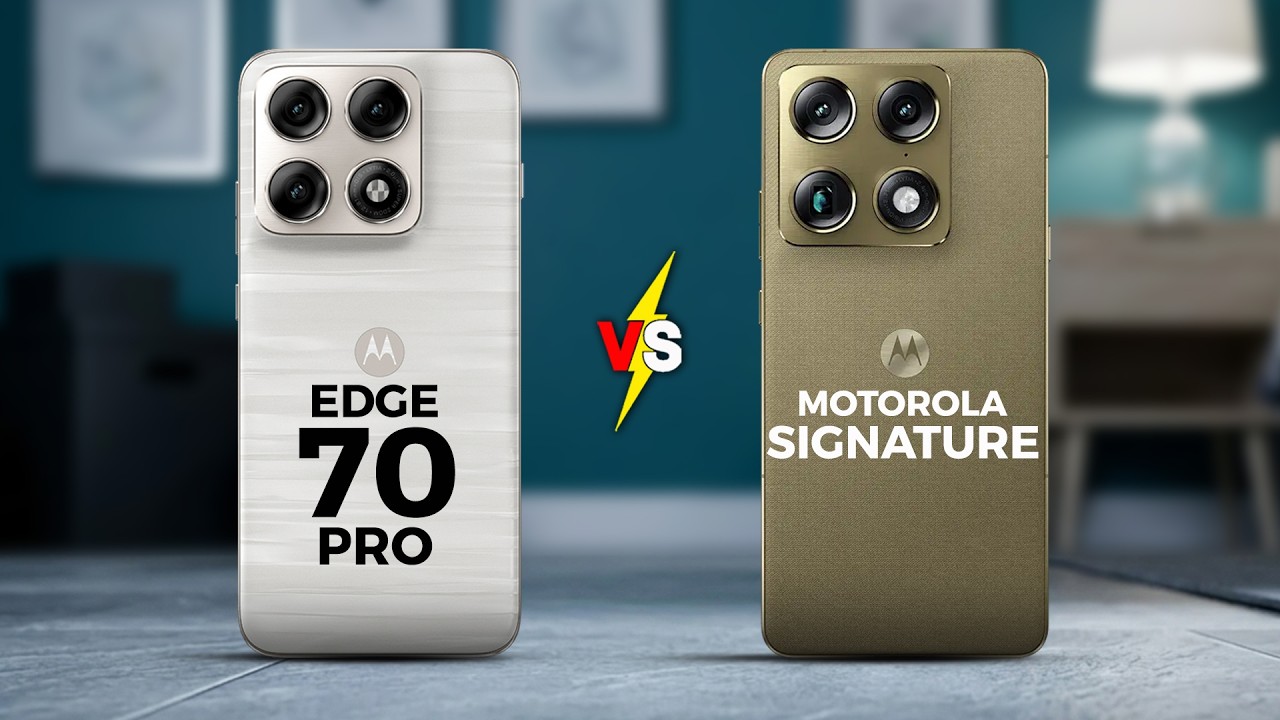 MOTOROLA EDGE 70 PRO VS MOTOROLA SIGNATURE