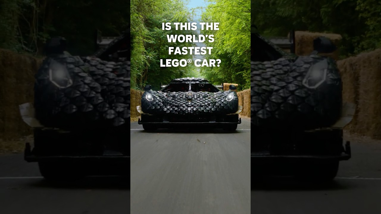 😱 FASTEST LEGO Technic car EVER !?🔥 #LEGO #Koenigsegg