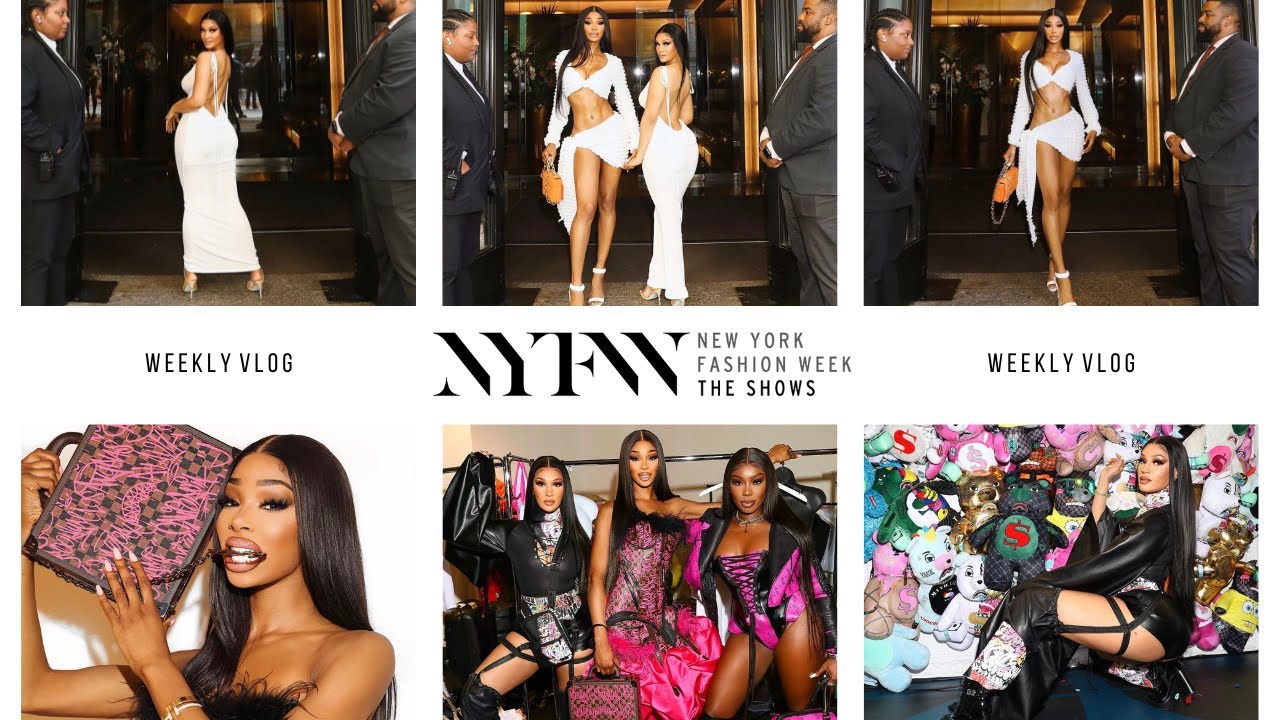 WEEKLY VLOG!!  GET READY WITH US FOR NEW YORK FASHION WEEK 2022 PT. 1 (MUST WATCH!!)