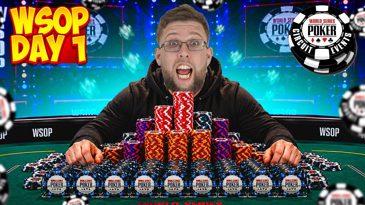 МОЙ ПЕРВЫЙ ДЕНЬ НА МИРОВОЙ СЕРИИ ПОКЕРА 2026 ГОДА&hellip; (WSOP VLOG #1)