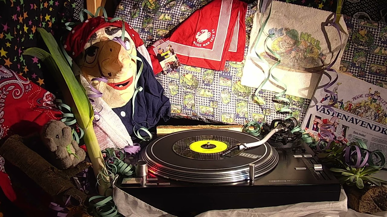 Vastenavendliedjes op vinyl: Staf Permentier - 'T zit er op