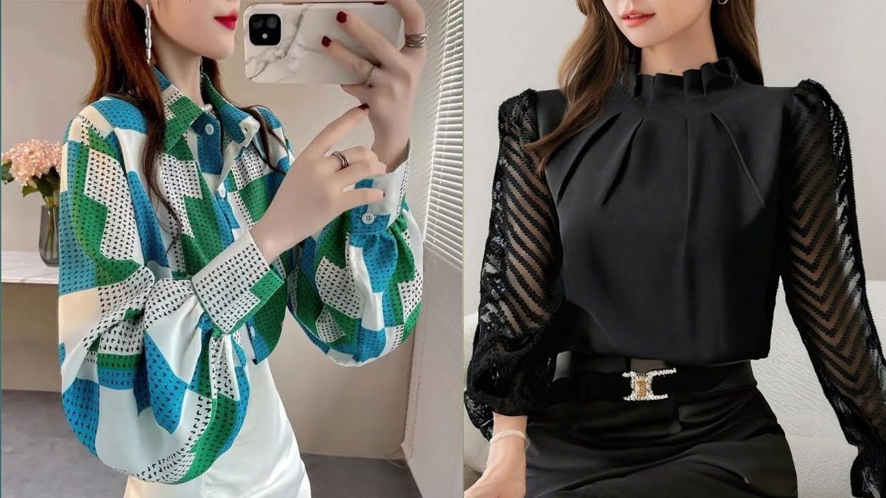 Moda 2026 BLUSAS BONITAS 100”Ideas De blusas bonitas MODELOS casuales 25/2026#fashion #shirts #style