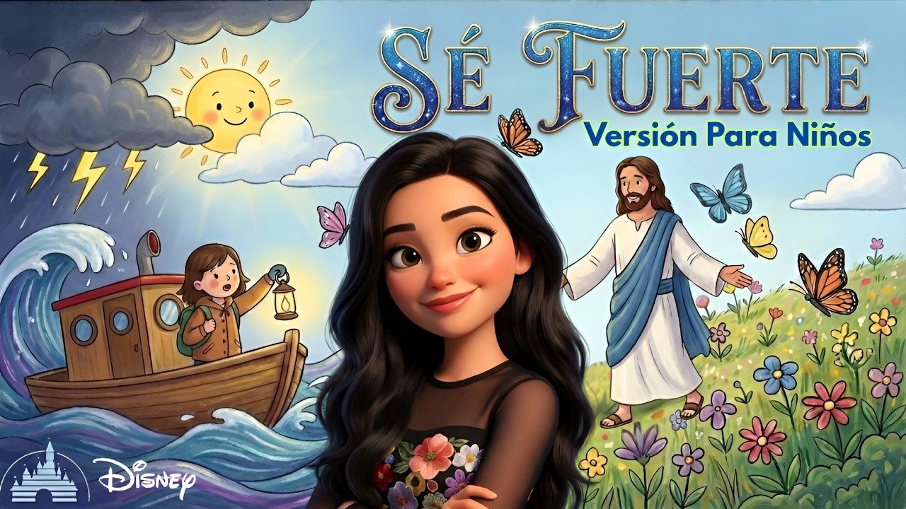 ¡No Temas, Sé Fuerte! - Sarai Rivera Kids | Animación 2D | Bibly World
