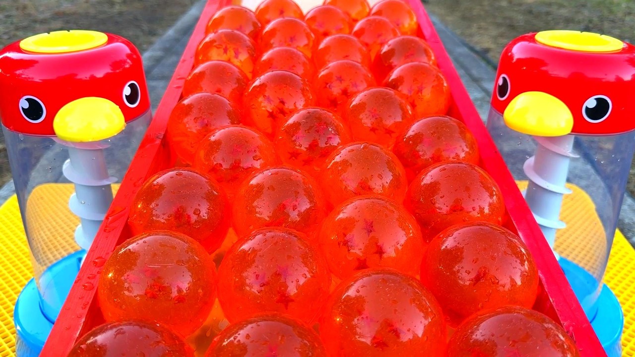 Marble Run☆Marble Run with lots of Dragon Balls♪
