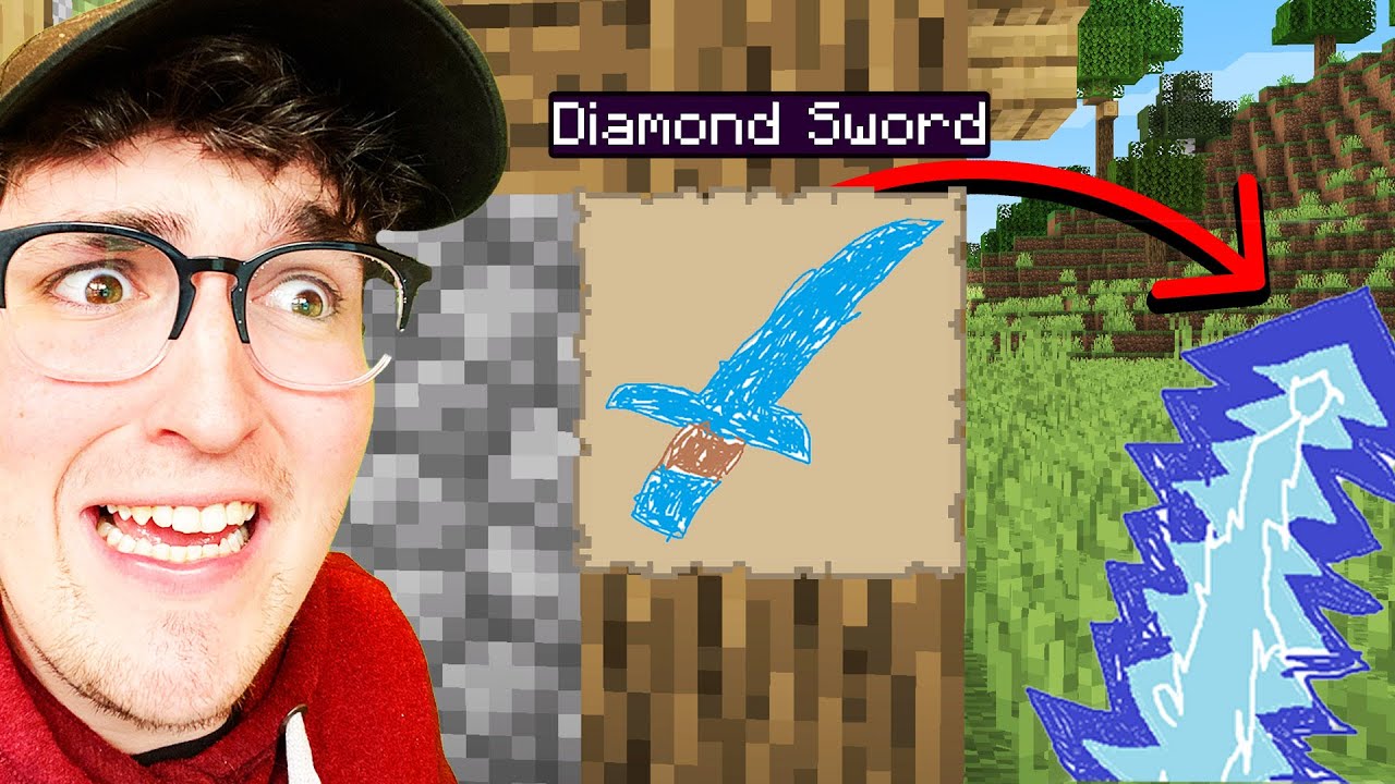 Minecraft, But Any Item You Paint, You Get...
