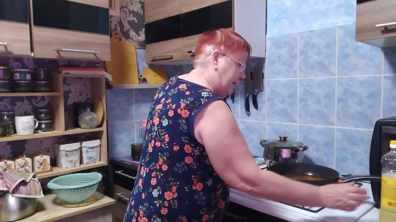 Жизнь пенсионеров. Готовлю вкусную домашнюю еду.