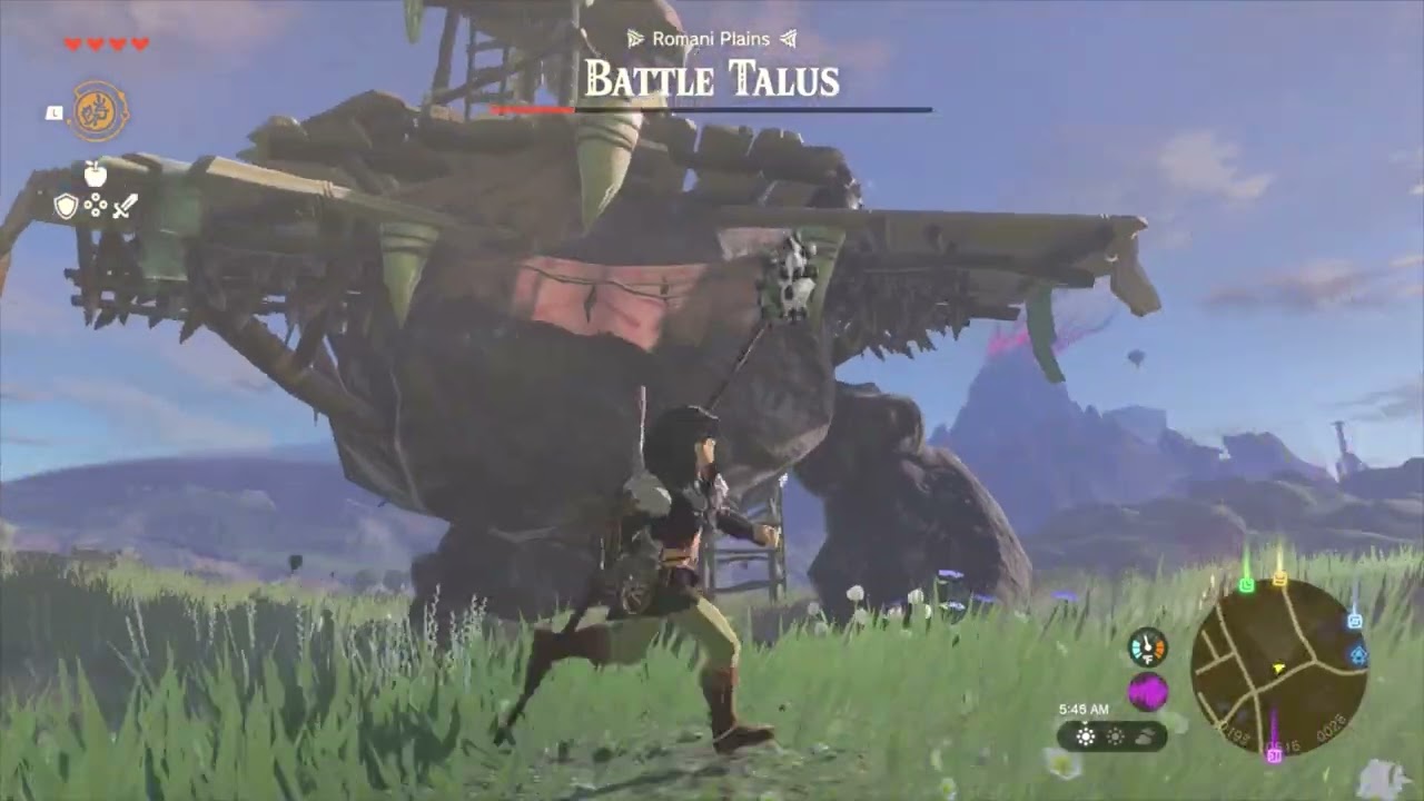 The Legend of Zelda: Tears of the Kingdom Boss 3 - Battle Talus