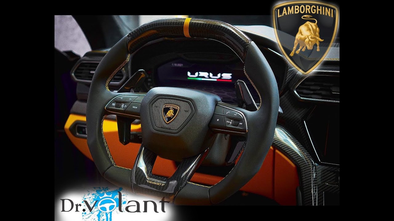 How to remove airbag steering wheel LAMBORGHINI URUS - DR.VOLANT