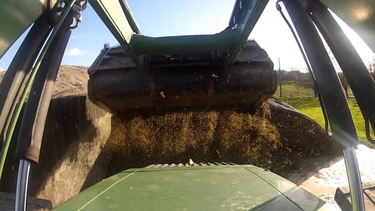 Désilage avec un Fendt 716 / GoPro hero2