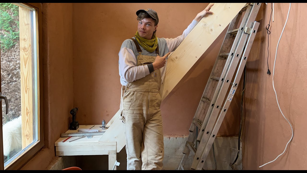 Eine Treppe selber bauen? So geht das! DIY Projekt im Tinyhouse TEIL 1