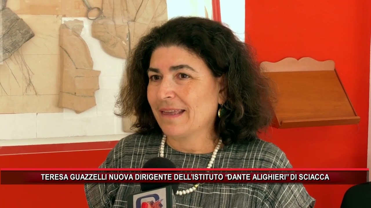 TERESA GUAZZELLI NUOVA DIRIGENTE DELL’ISTITUTO “DANTE ALIGHIERI” DI SCIACCA