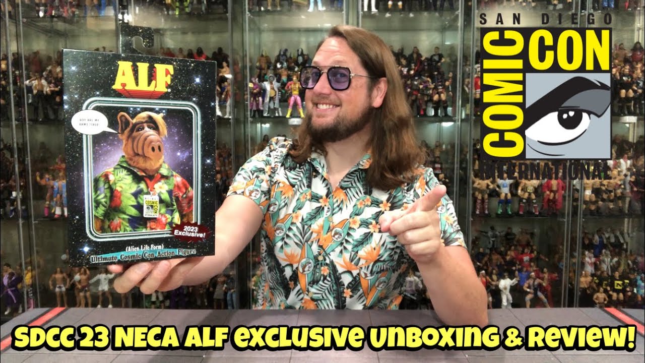Alf SDCC 2023 NECA Exclusive Unboxing & Review!