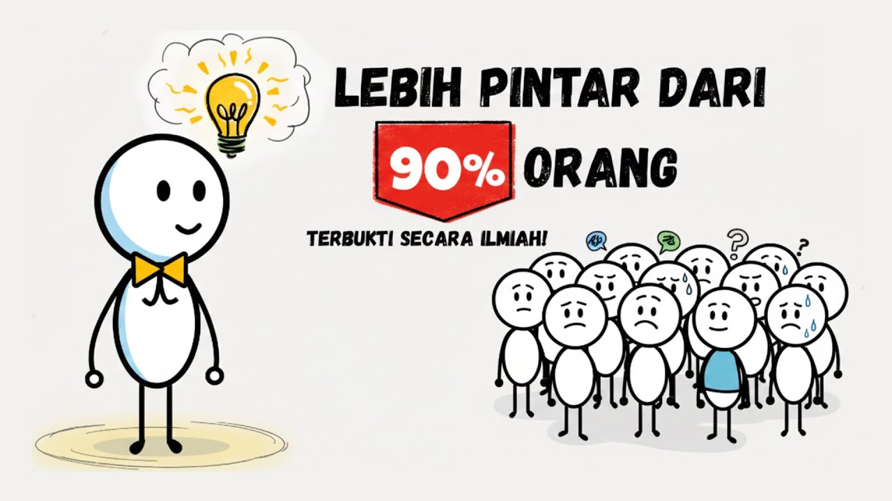 Tonton 5 Menit dan Kamu Akan Lebih Pintar dari 90% Orang