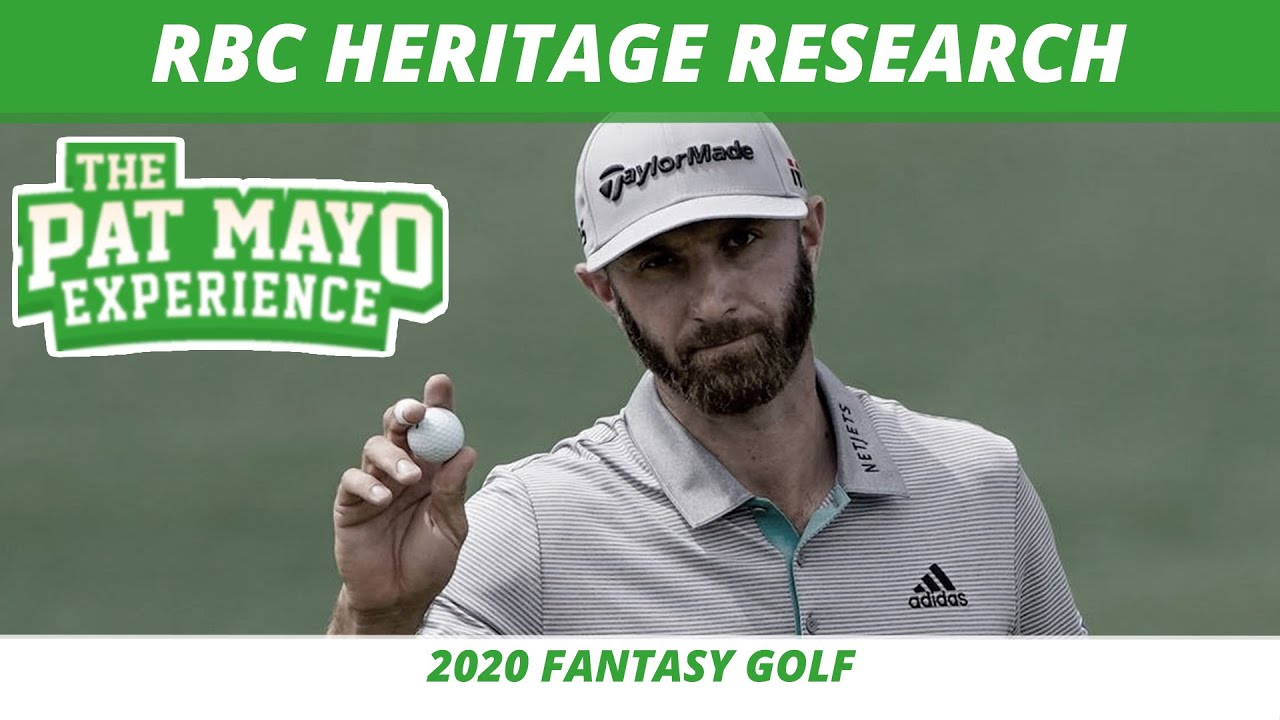 Fantasy Golf Picks - 2020 RBC Heritage Research and Millionaire Maker DraftKings Preview