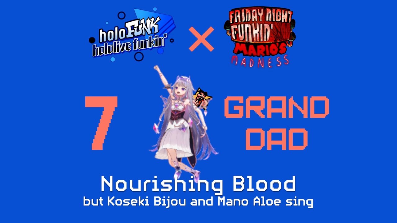 Bootleg Biboo - Nourishing Blood but Bijou and Aloe sing it (Hololive Cover + FNF Chromatic Release)