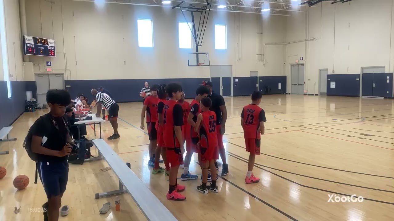 Devontae Watkins jr 14u game 1 2nd half game winning shot one day tournament 