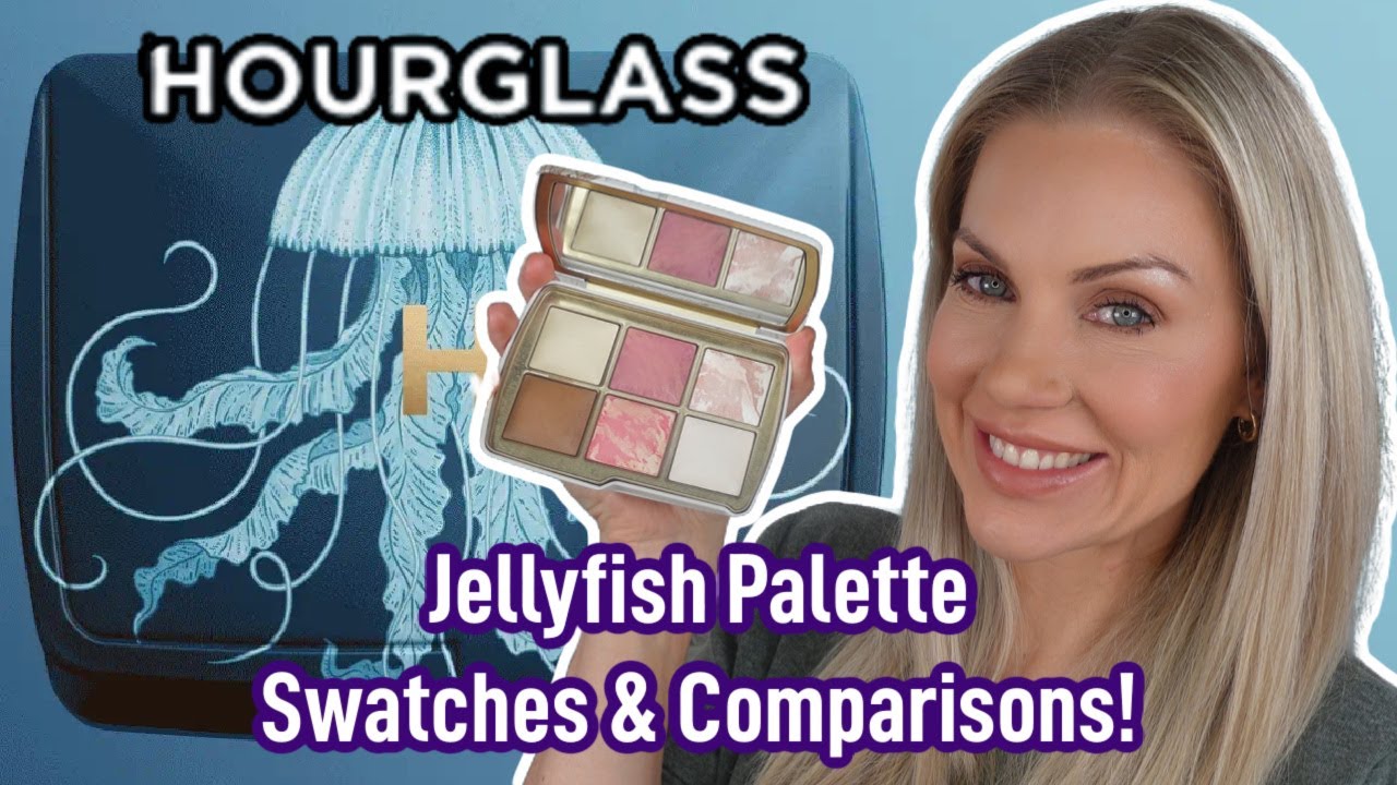 NEW HOURGLASS AMBIENT LIGHTING JELLYFISH PALETTE | SWATCHES & COMPARISONS | DO YOU ALREADY HAVE IT?!