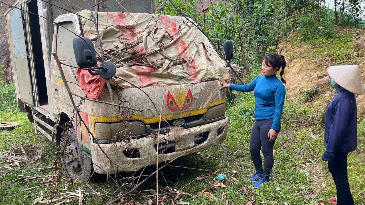 Restarting an old, dirty, abandoned KIA car that had been left unused for 5 years.