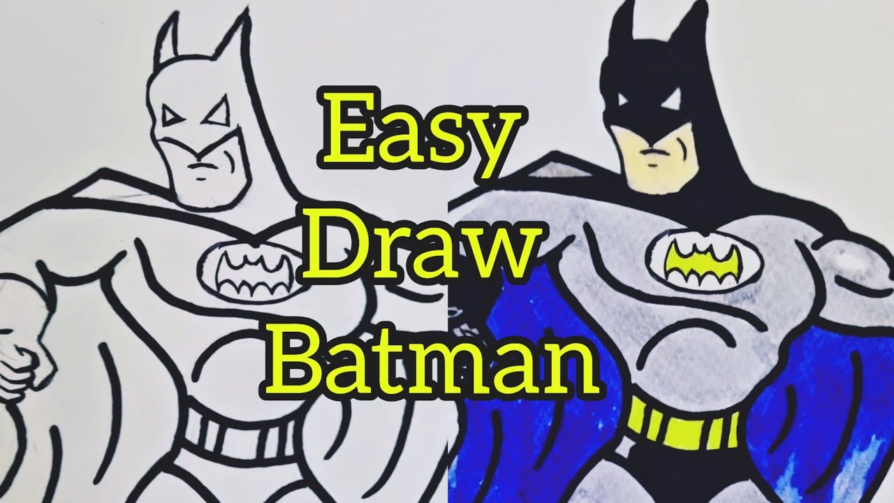 How to Draw Batman