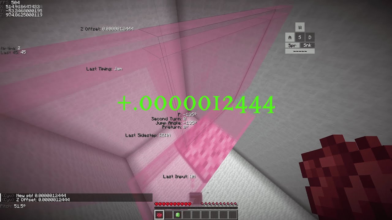 Perfect 45 Strafe