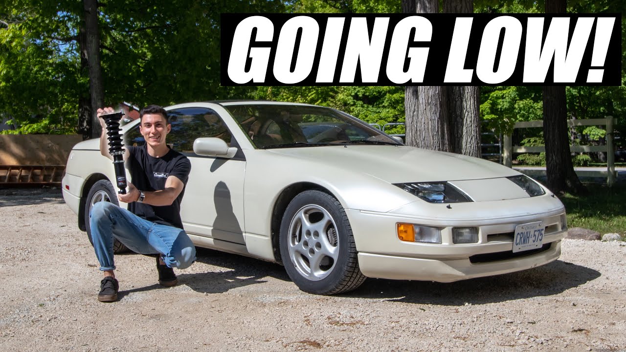 Lowering The 300zx! - Coilover Install