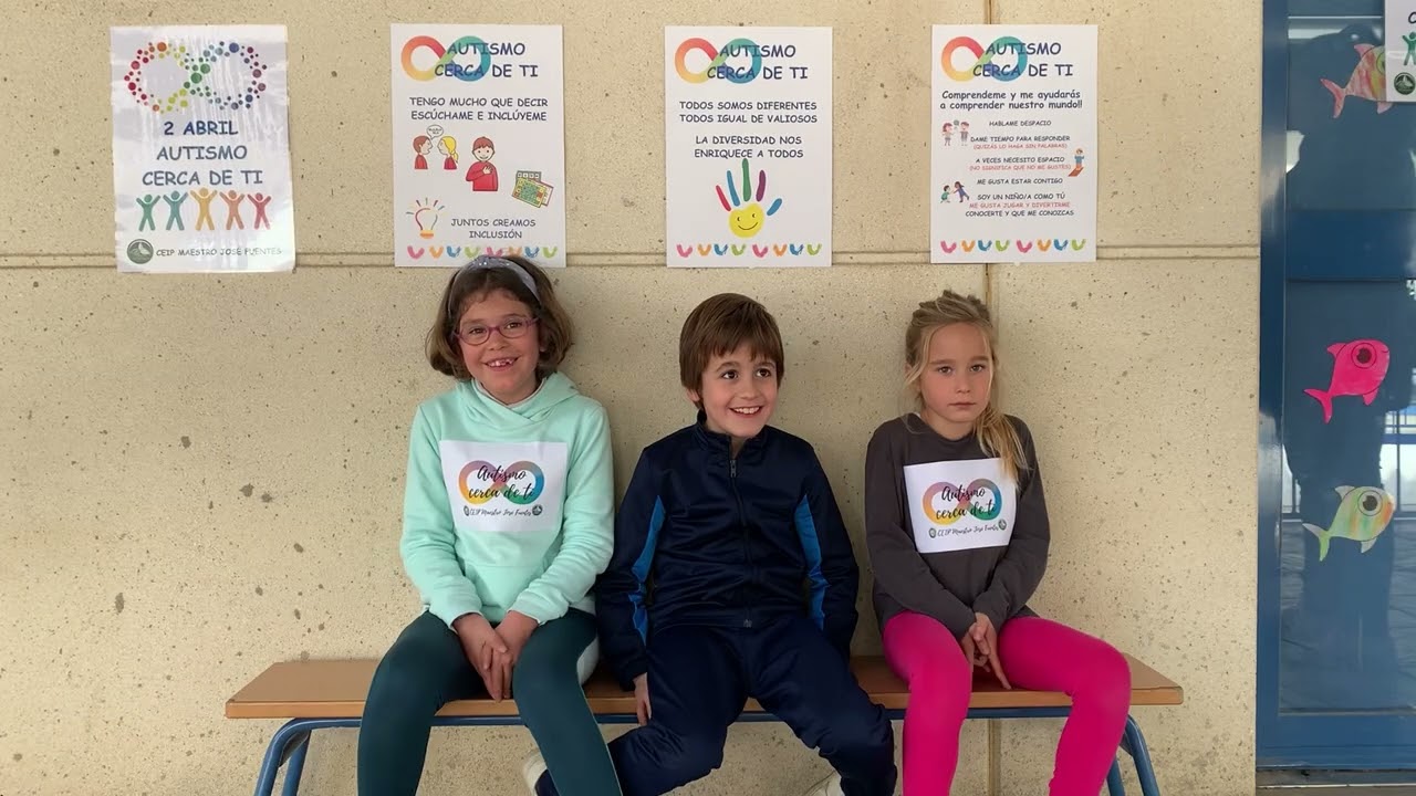 2 de abril Día del Autismo en el CEIP Maestro José Fuentes