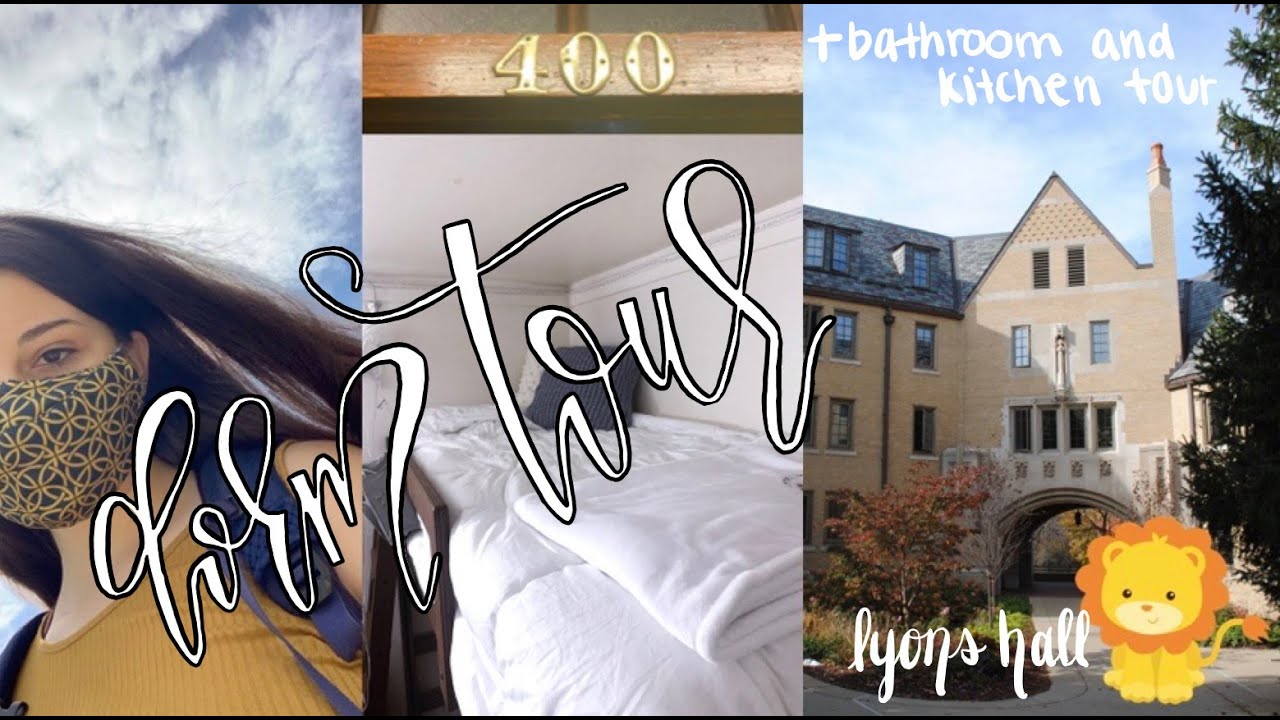 Aesthetic Dorm Tour I Freshman Year at ND