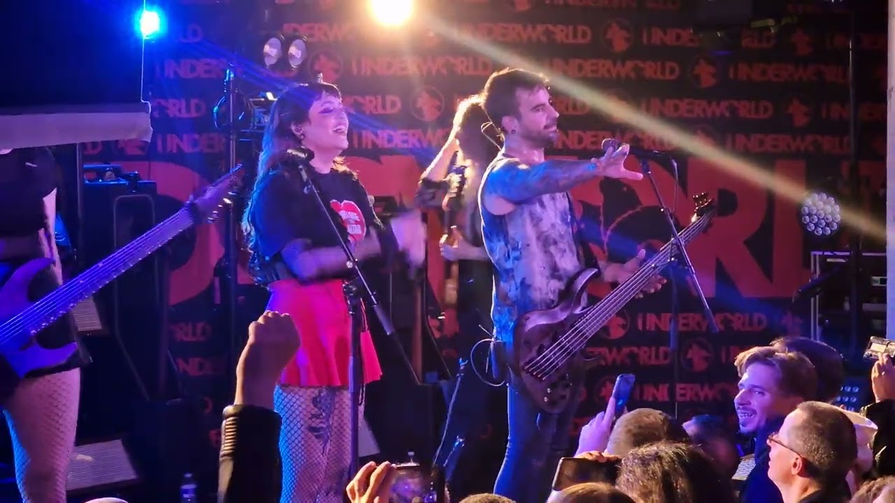 Conquer Divide Live in London. Paralysed