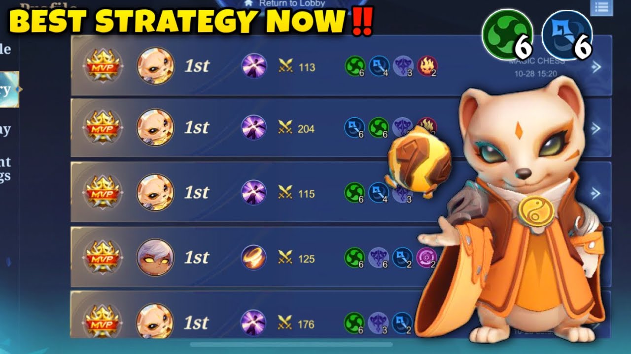 YUKI SKILL 2 | PERFECT WINNING STREAK & MOST GRIND SYNERGY COMBO‼️ MAGIC CHESS 2024
