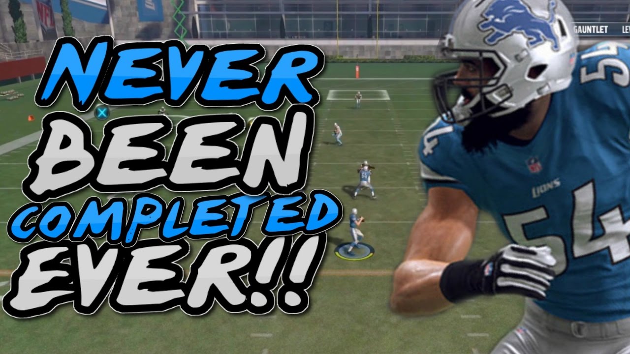I HAVE NEVER COMPLETED THIS LEVEL BEFORE!!! Madden 17 Gauntlet