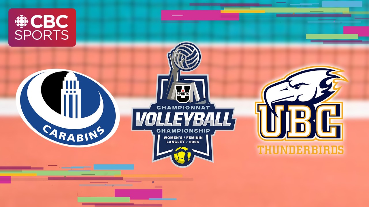 U Sports Women's Volleyball Championship: Montréal Carabins (8) vs. UBC Thunderbirds (5) - Cons. SF