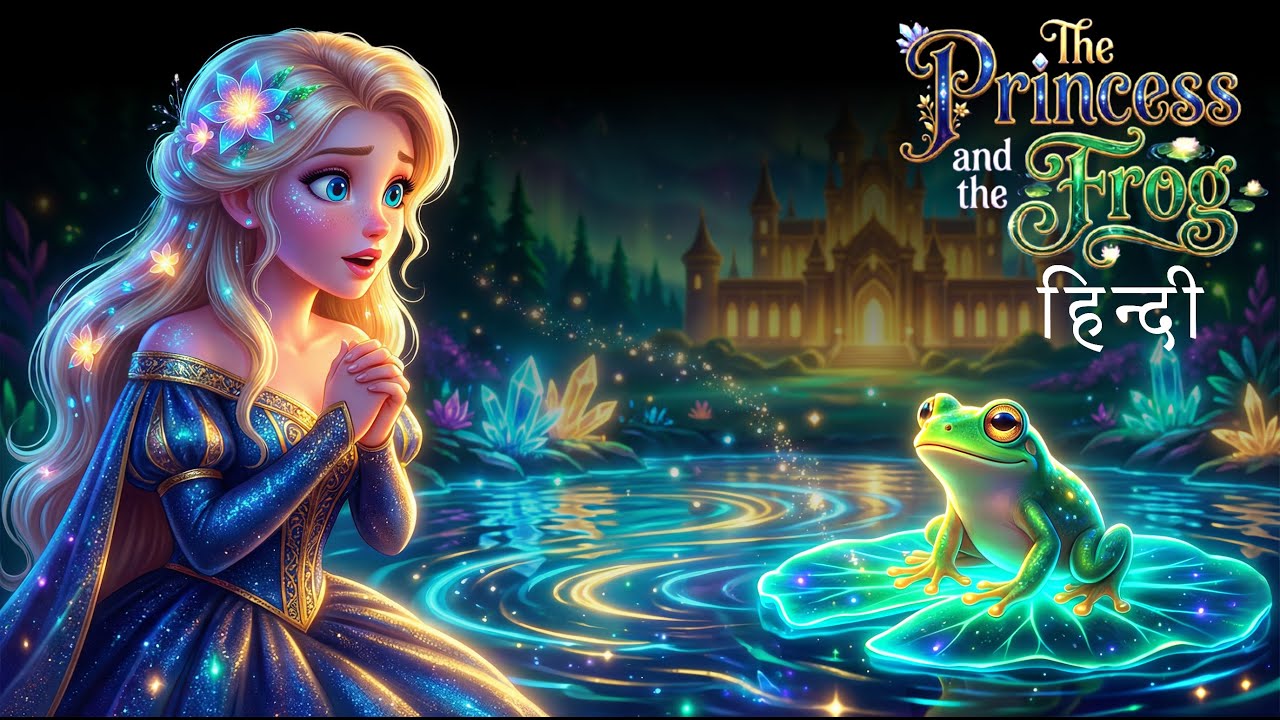 राजकुमारी और मेंढक |  हिंदी कहानी | Full Fairy Tale Story | Bedtime Story