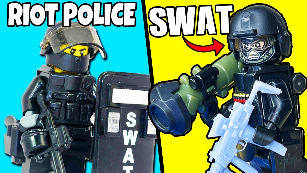 I built Deadliest LEGO SWAT TEAM Ever...