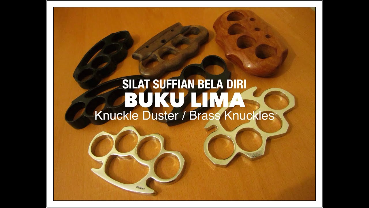 Silat Suffian Bela Diri - Brass Knuckle Duster (Buku Lima)
