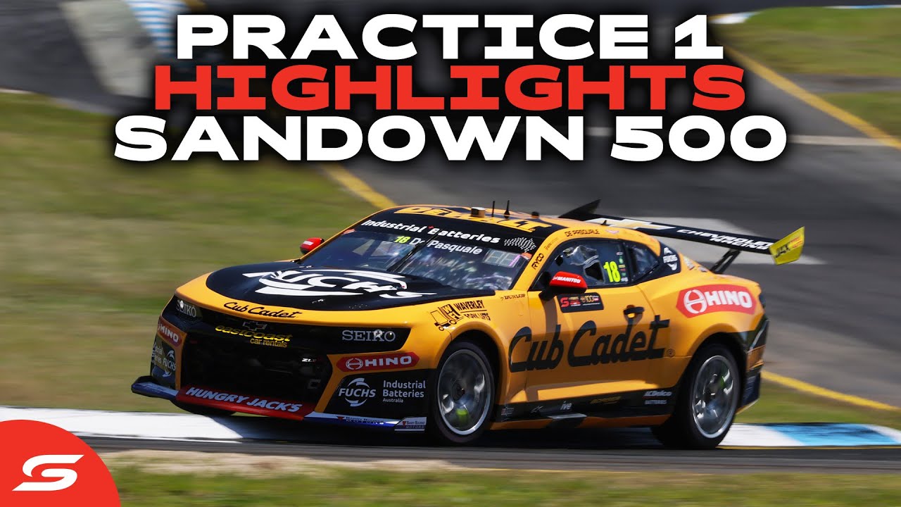 Practice 1 Highlights - Penrite Oil Sandown 500 | 2025 Repco Supercars Championship